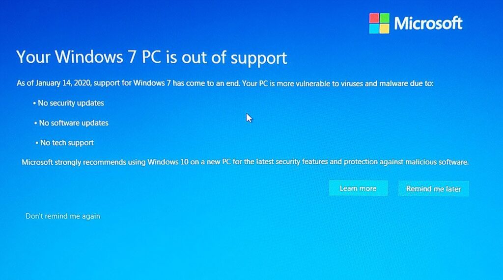 Got a popup on your Windows 7 PC
